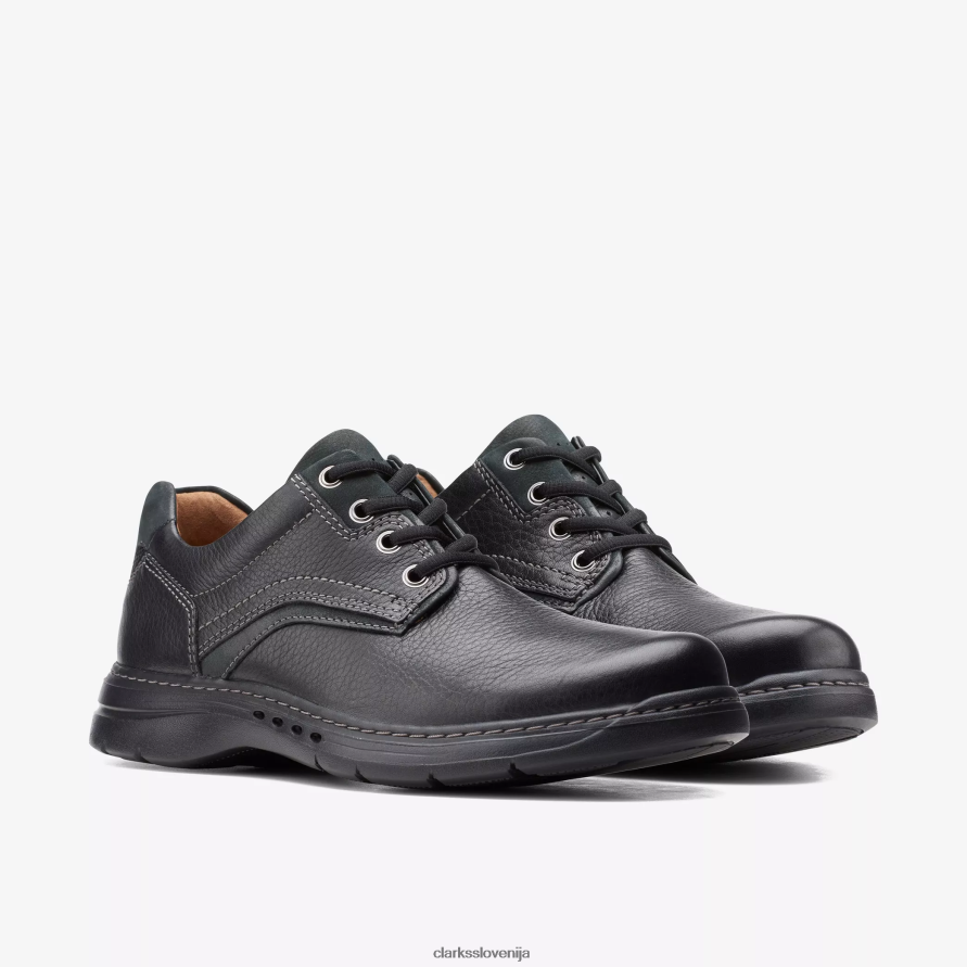 brawley pace D0T6P6764 črno usnje Clarks