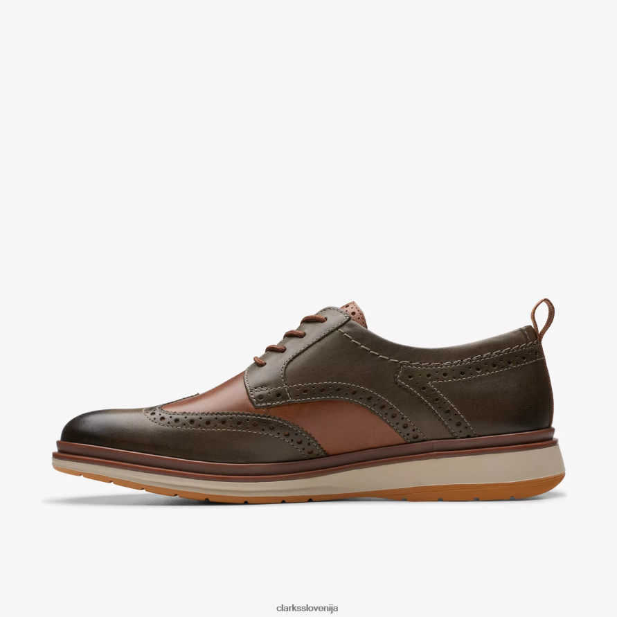 krilo kantarije D0T6P6717 temno olivna kombinacija Clarks