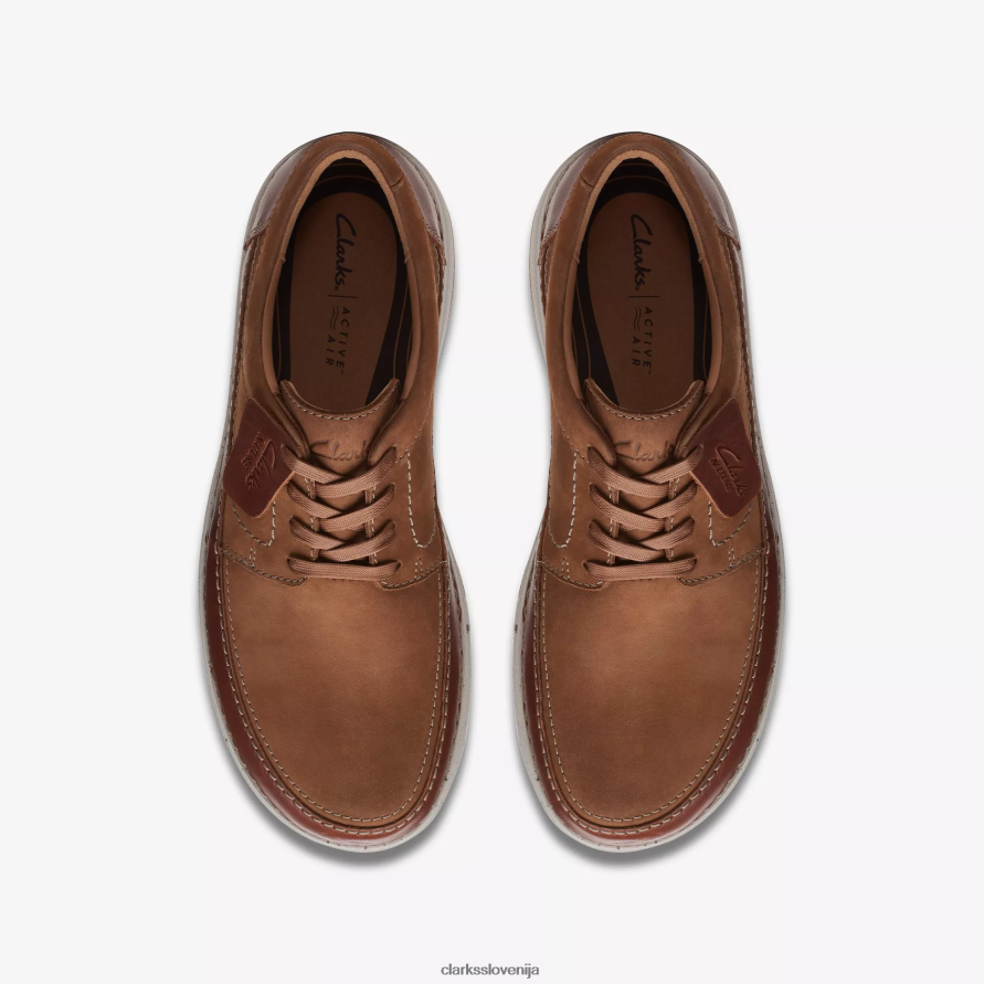 narava 5 lo D0T6P6769 temno tan kombinacija Clarks