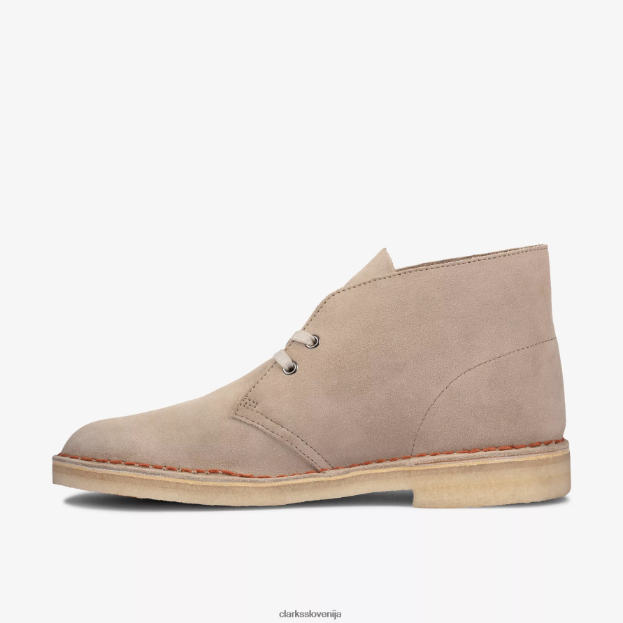 puščavski škorenj D0T6P6755 pesek semiša Clarks