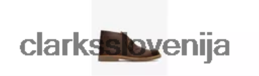 puščavski škorenj evo D0T6P6751 temno rjav semiš Clarks