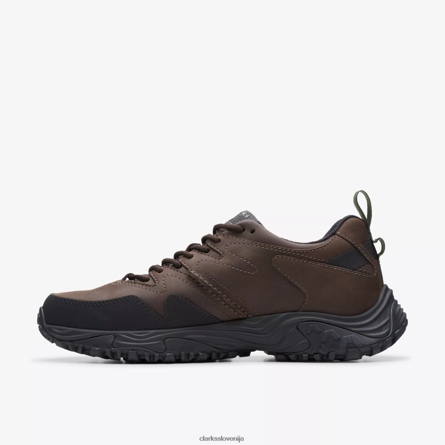 atl walk go vodotesen D0T6P6861 temno rjavo usnje Clarks