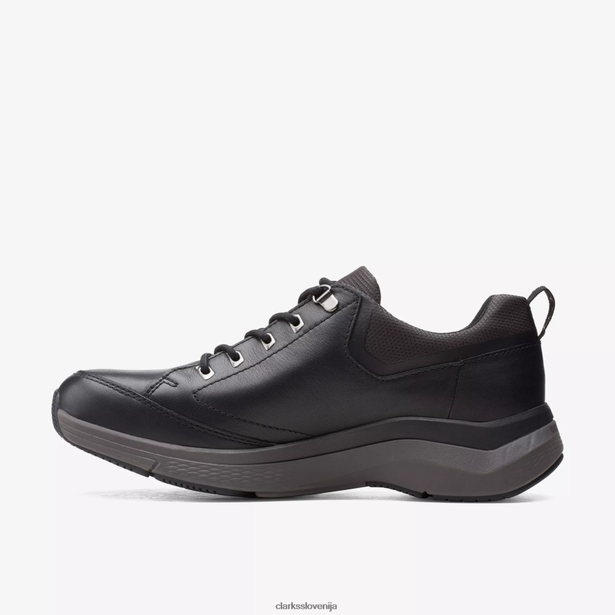 val 2.0 vibe D0T6P6850 črno usnje Clarks