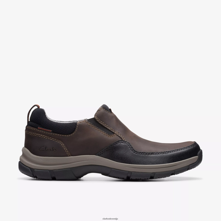 korak walpath D0T6P6900 temno rjavo usnje Clarks