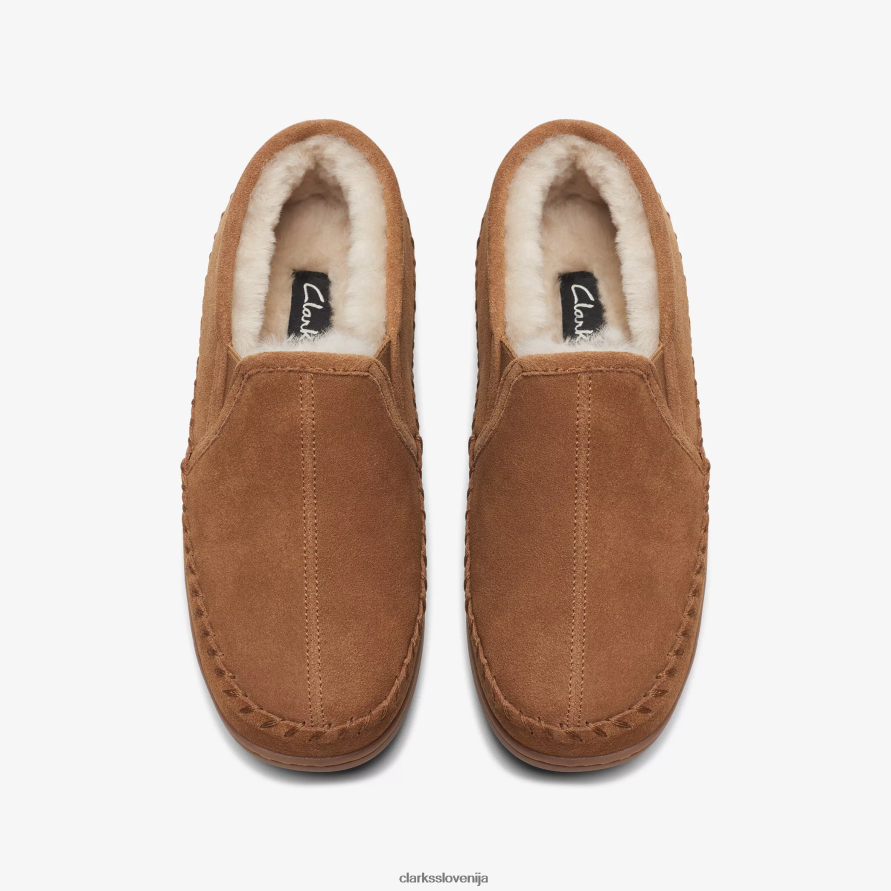 izzivalni vzpon D0T6P6931 tan semiša Clarks