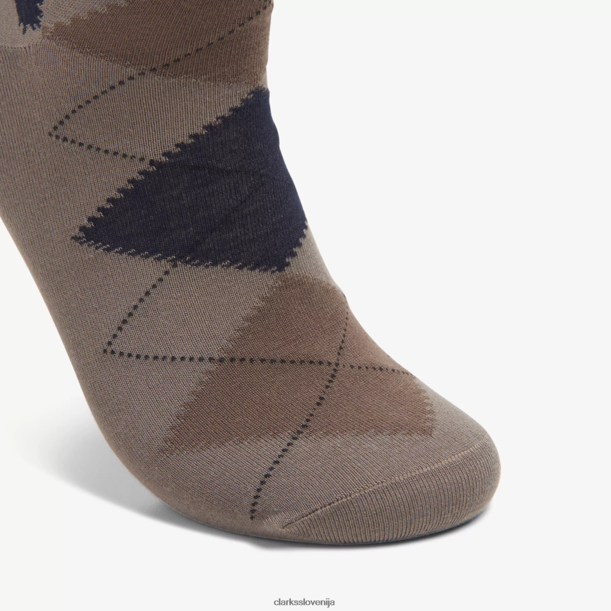 moški argyle D0T6P6952 taupe Clarks