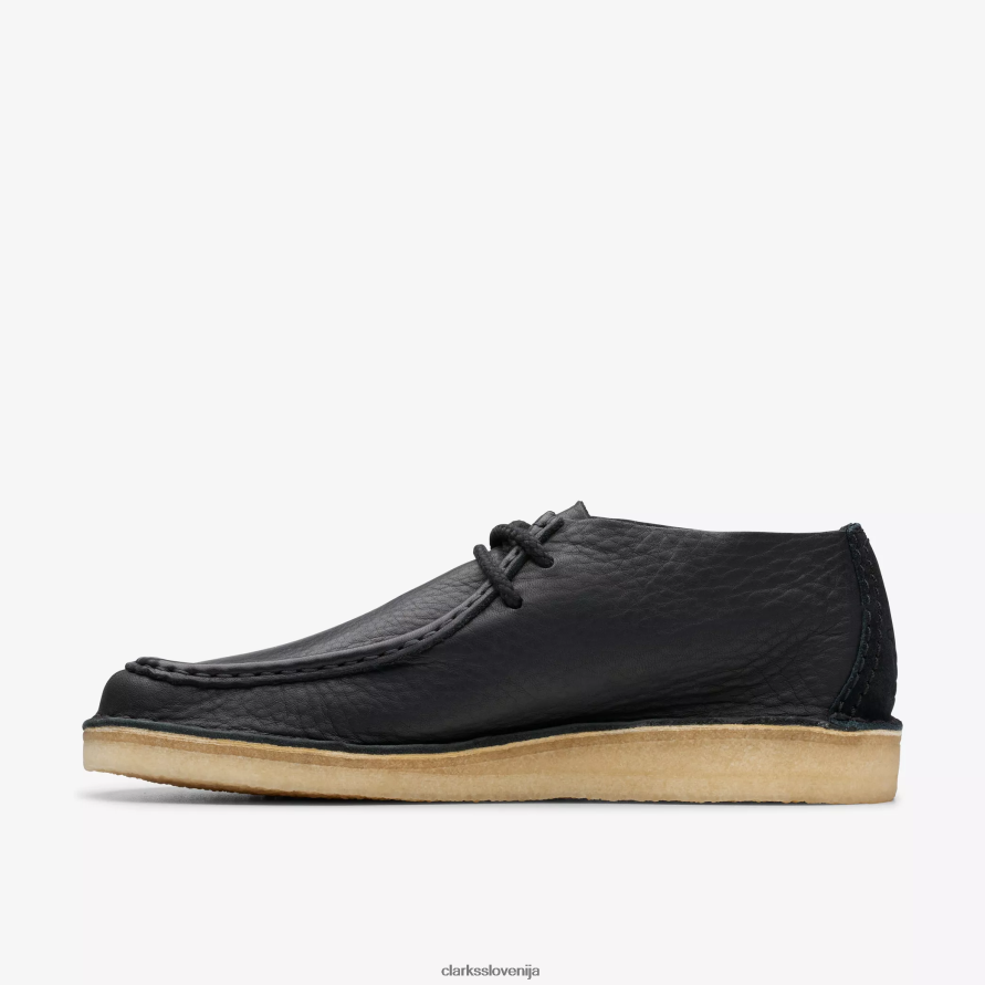 puščavski nomad D0T6P6802 črno usnje Clarks