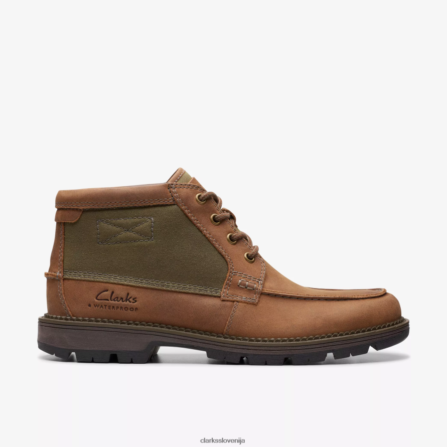 maplewalk moc D0T6P6909 rjava kombinacija Clarks