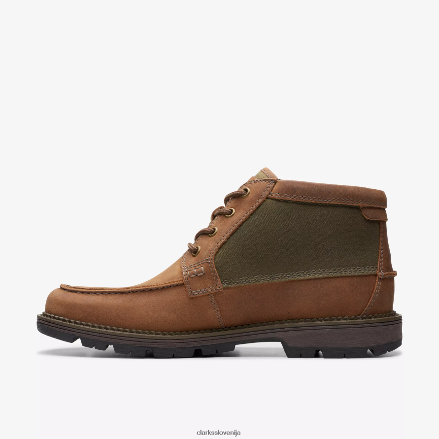 maplewalk moc D0T6P6909 rjava kombinacija Clarks