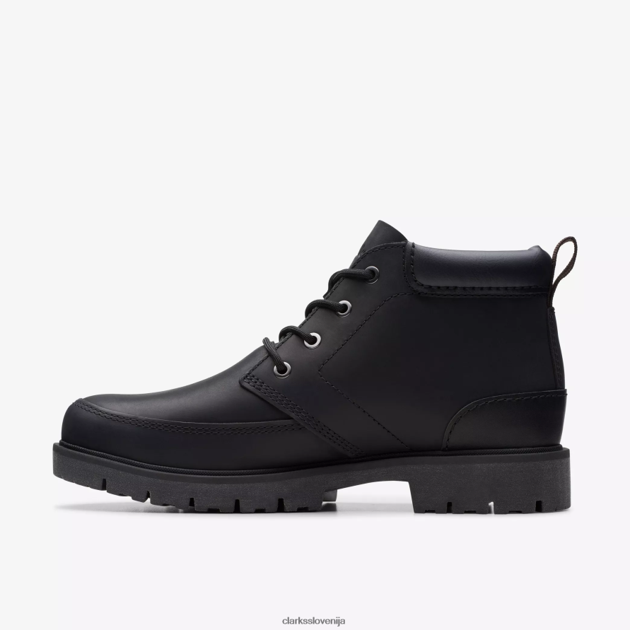 rossdale mid D0T6P6902 črno usnje Clarks