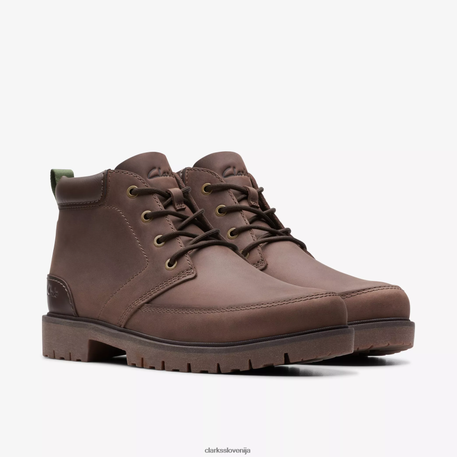 rossdale mid D0T6P6903 rjavo toplo podloženo usnje Clarks