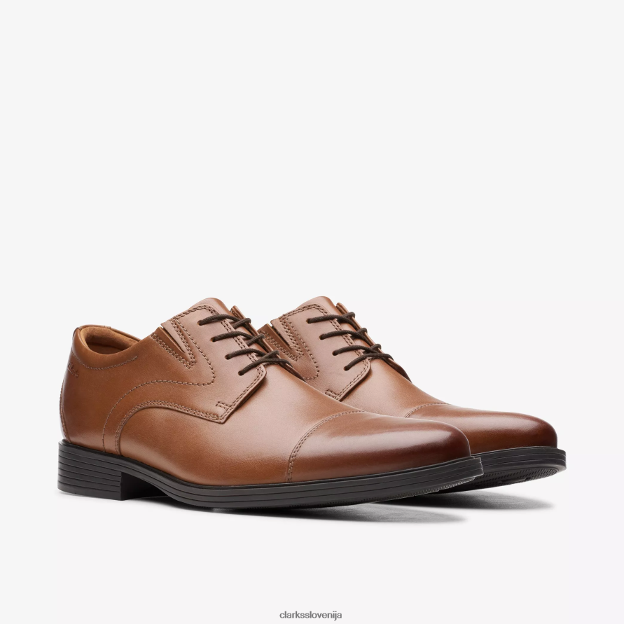 whiddon kapa D0T6P6780 temno rjavo usnje Clarks