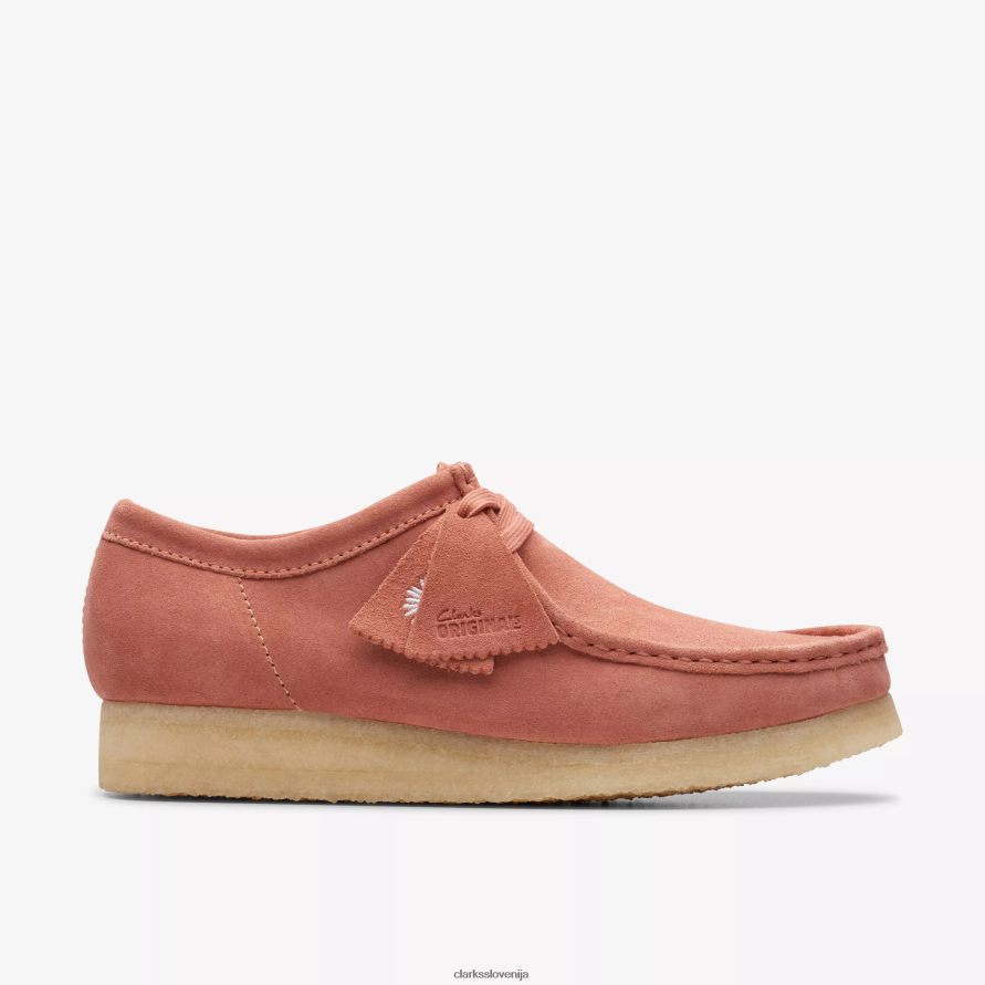 wallabee D0T6P6660 terakota semiša Clarks