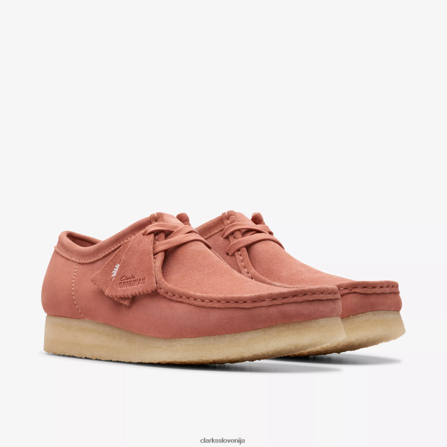 wallabee D0T6P6660 terakota semiša Clarks