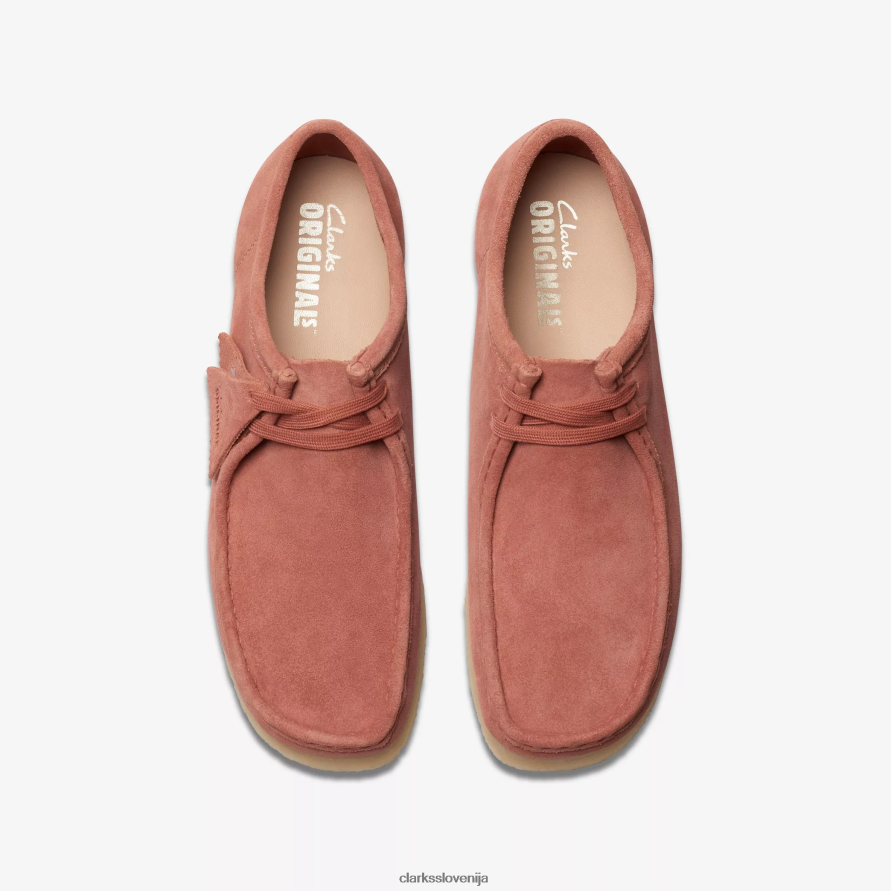 wallabee D0T6P6660 terakota semiša Clarks