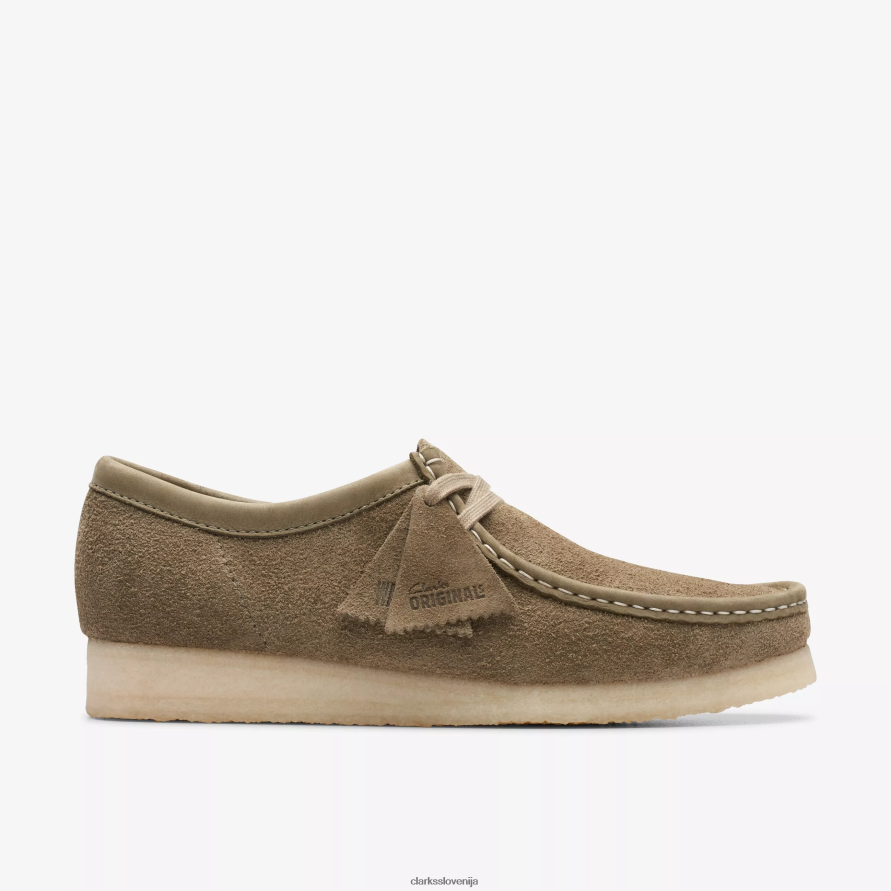 wallabee D0T6P6662 bledo kaki semiš Clarks - Kliknite sliko za zapiranje