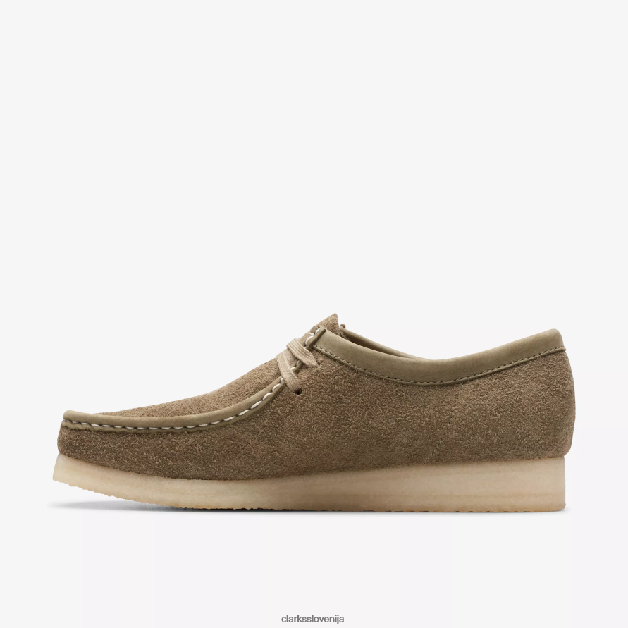 wallabee D0T6P6662 bledo kaki semiš Clarks