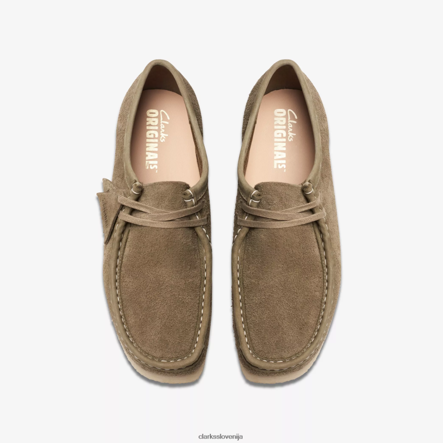 wallabee D0T6P6662 bledo kaki semiš Clarks