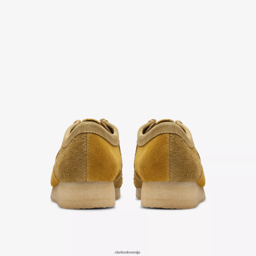 wallabee D0T6P6675 olivna kombinacija Clarks