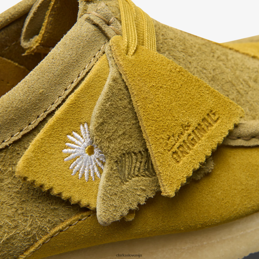 wallabee D0T6P6675 olivna kombinacija Clarks