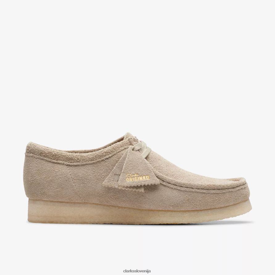 wallabee D0T6P6684 bledo siv semiš Clarks