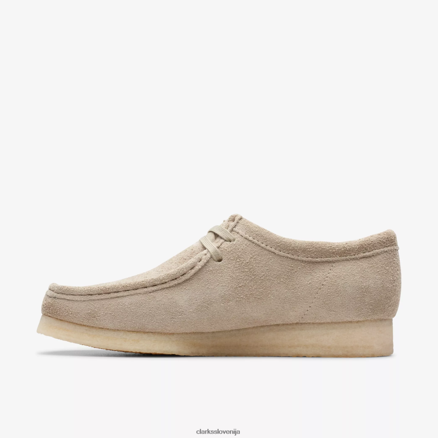 wallabee D0T6P6684 bledo siv semiš Clarks