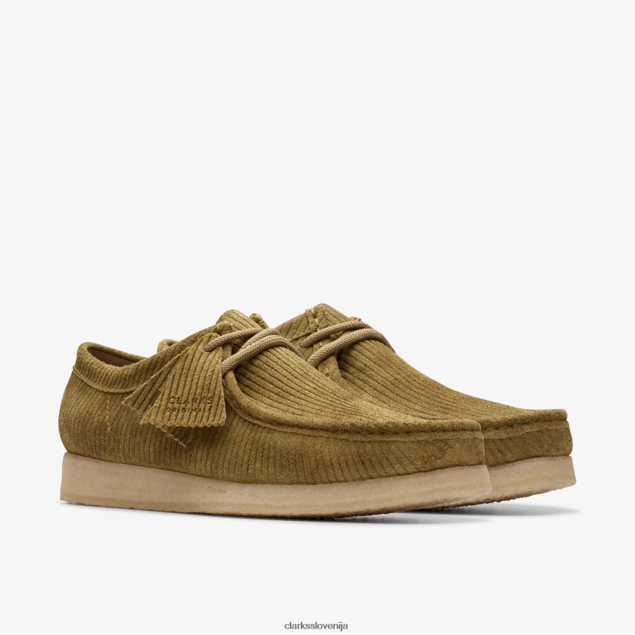 wallabee D0T6P6689 srednje zelena Clarks