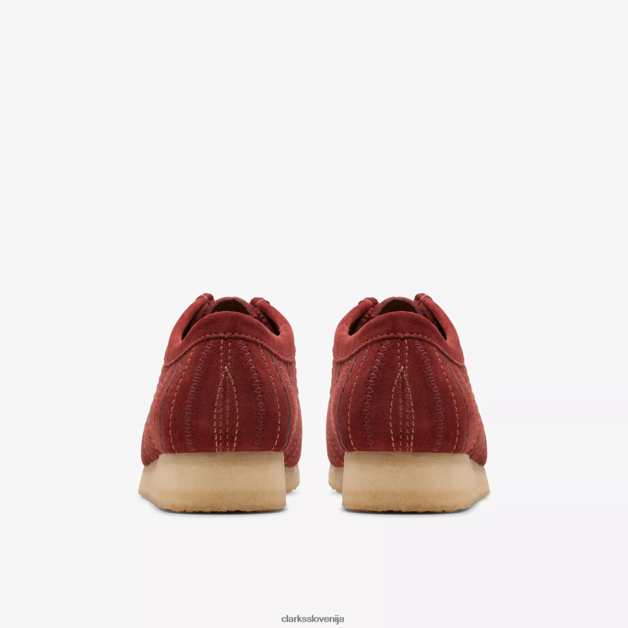 wallabee D0T6P6690 bordo kombinacija Clarks