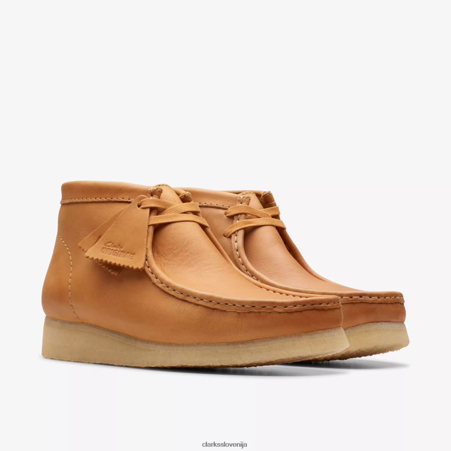 wallabee škorenj D0T6P6656 srednje rumeno usnje Clarks