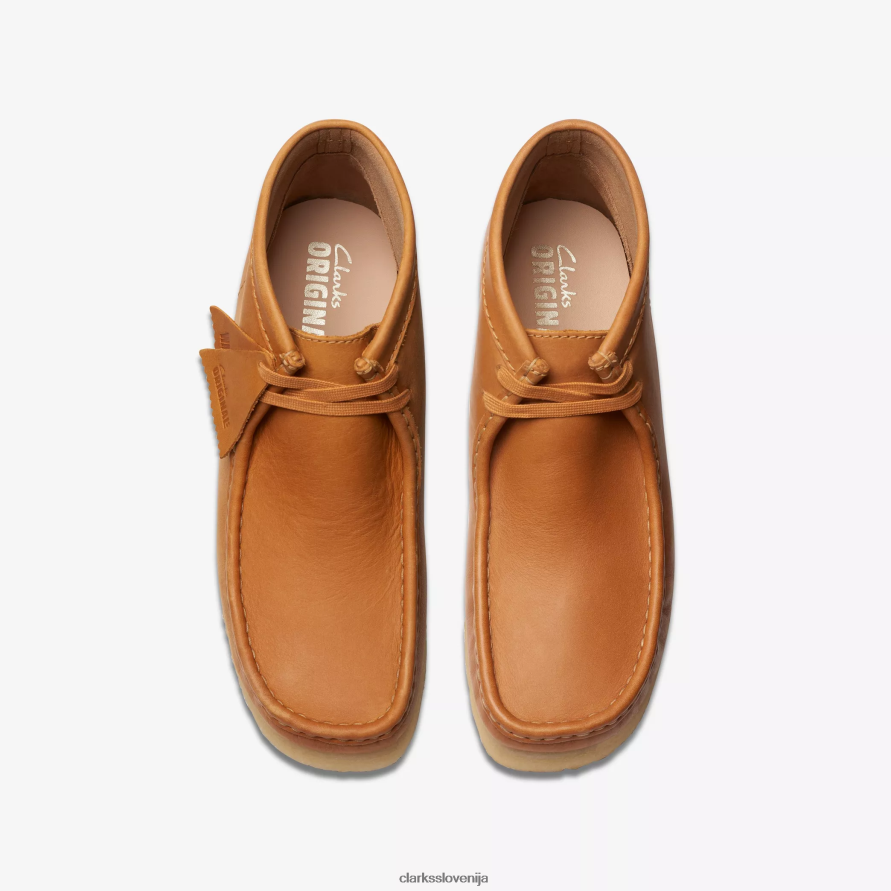 wallabee škorenj D0T6P6656 srednje rumeno usnje Clarks