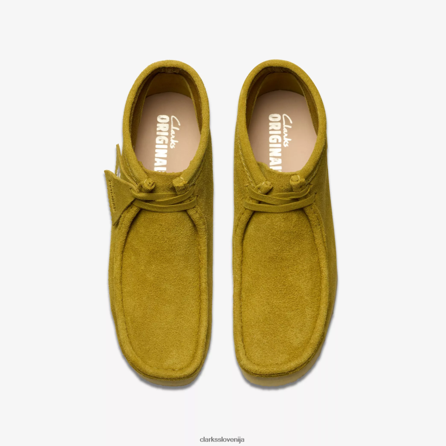 wallabee škorenj D0T6P6666 olivno semiša Clarks