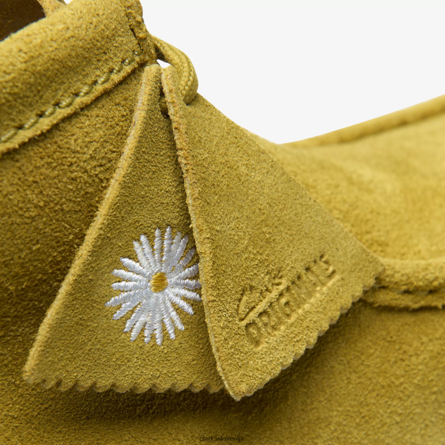 wallabee škorenj D0T6P6666 olivno semiša Clarks