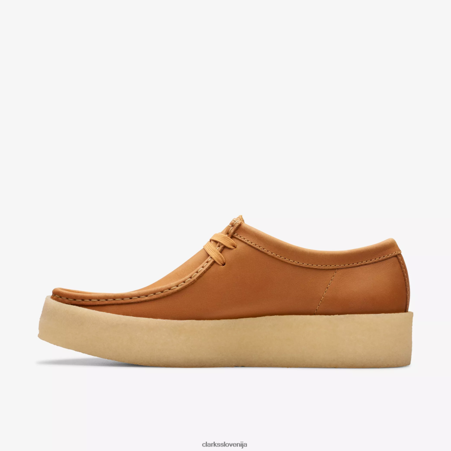 wallabee skodelica D0T6P6677 srednje rumeno usnje Clarks