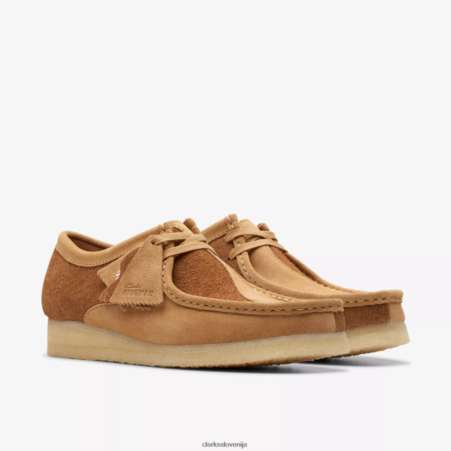 wallabee tan kombinacija D0T6P6676 nedoločeno Clarks