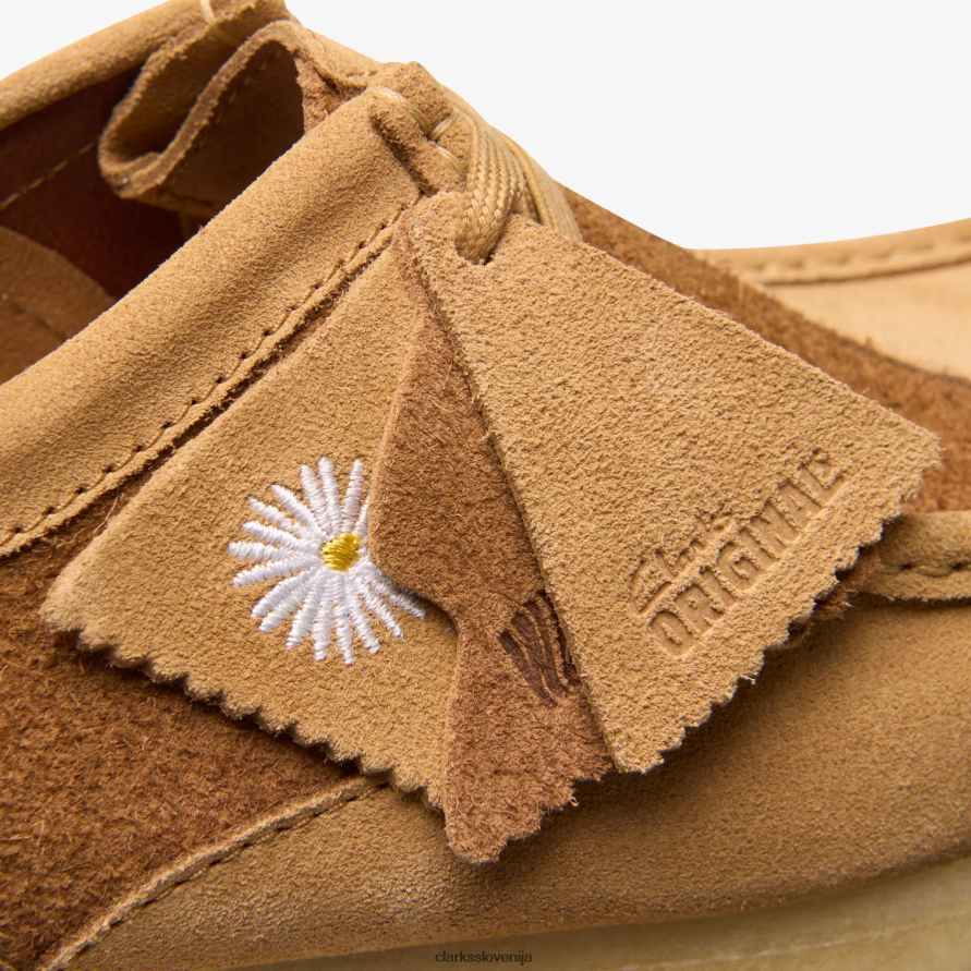 wallabee tan kombinacija D0T6P6676 nedoločeno Clarks