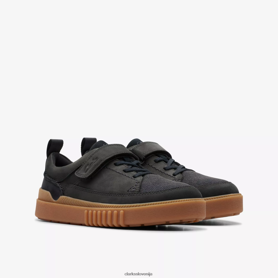 somerset tor kid D0T6P6999 Črna Clarks