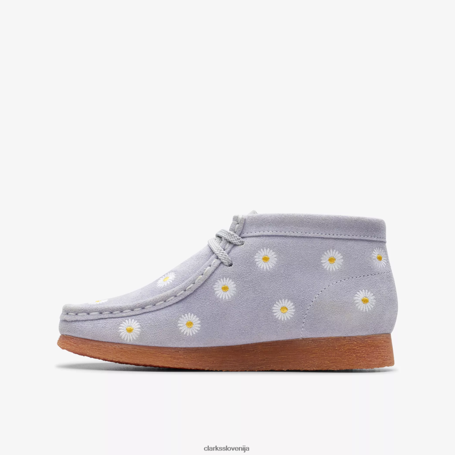 wallabee škorenj starejši D0T6P6975 oblak siva Clarks