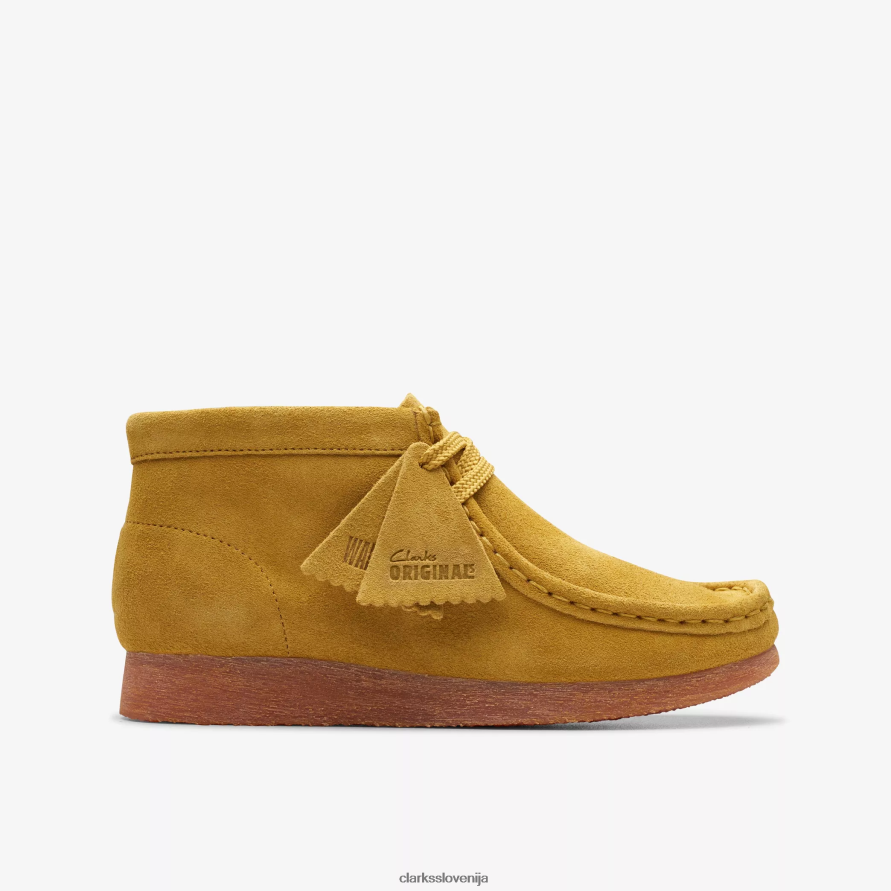 wallabee škorenj starejši D0T6P6980 temno olivno Clarks