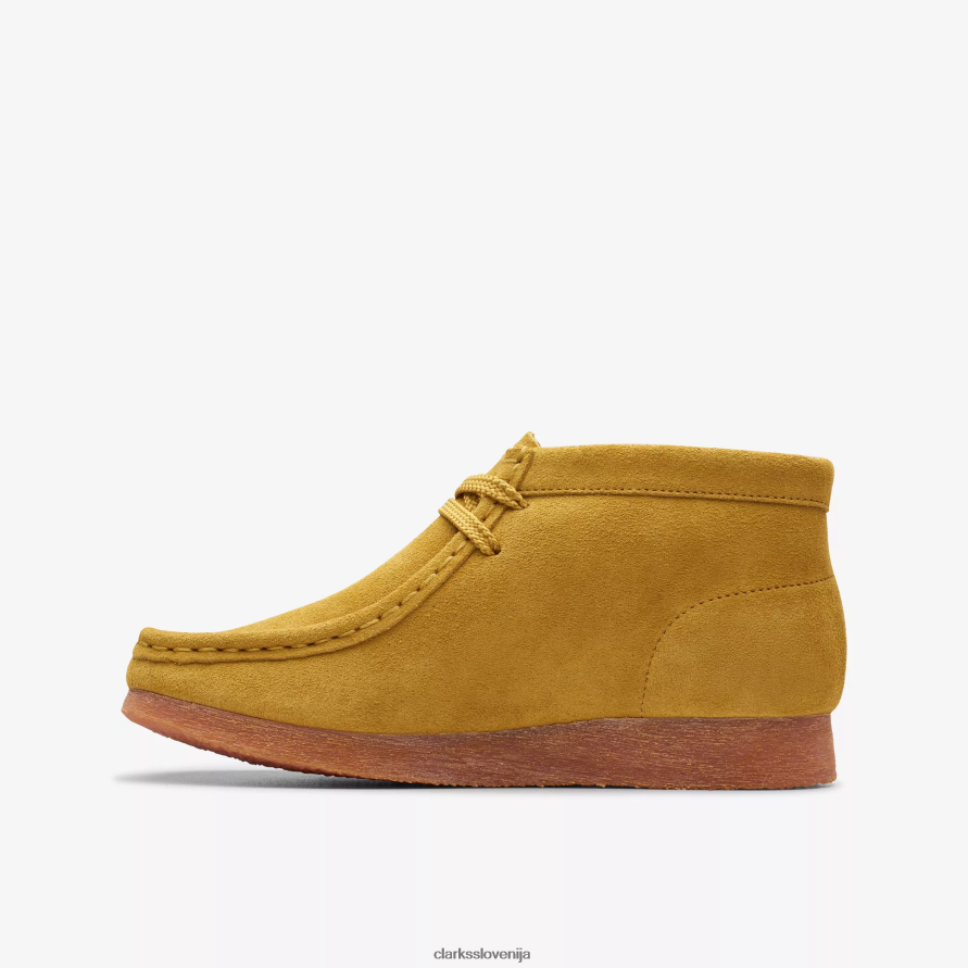 wallabee škorenj starejši D0T6P6980 temno olivno Clarks