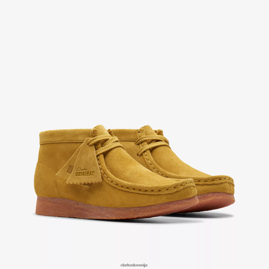 wallabee škorenj starejši D0T6P6980 temno olivno Clarks