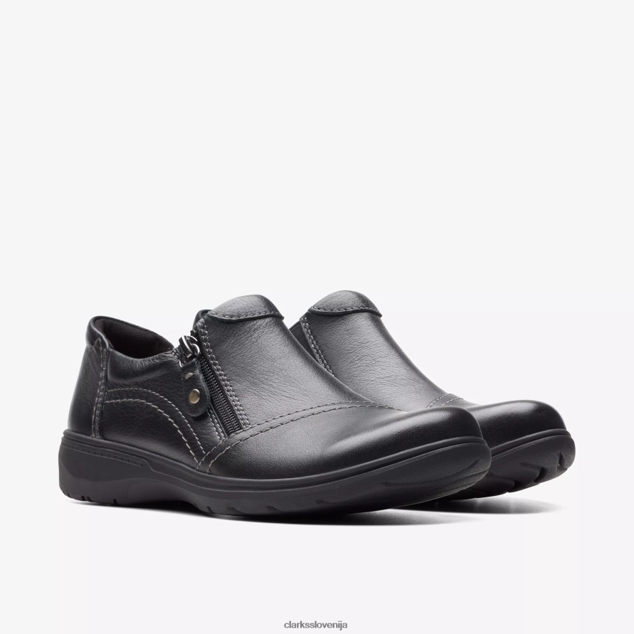 carleigh ray D0T6P6589 črno usnje Clarks