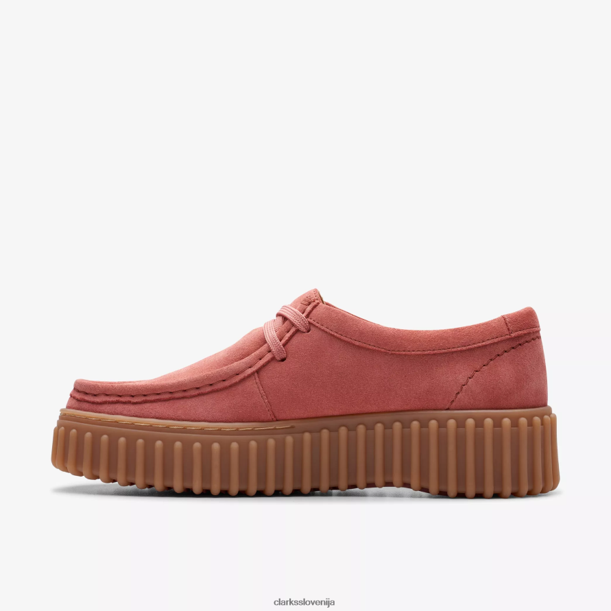 čebela torhill D0T6P6574 dusty rose suede Clarks