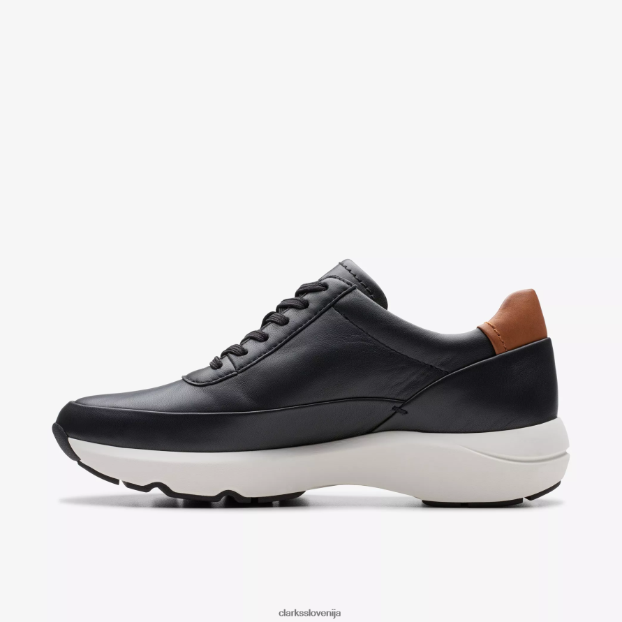 tivoli zip D0T6P6320 črno usnje Clarks