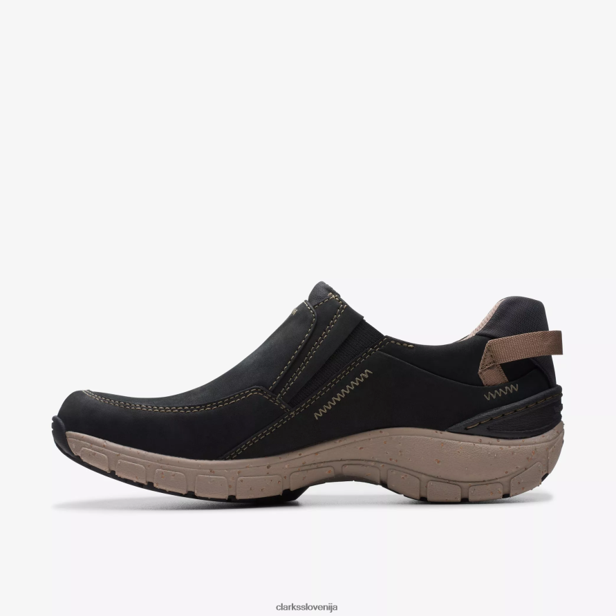 valovni plato D0T6P6340 črni nubuk Clarks