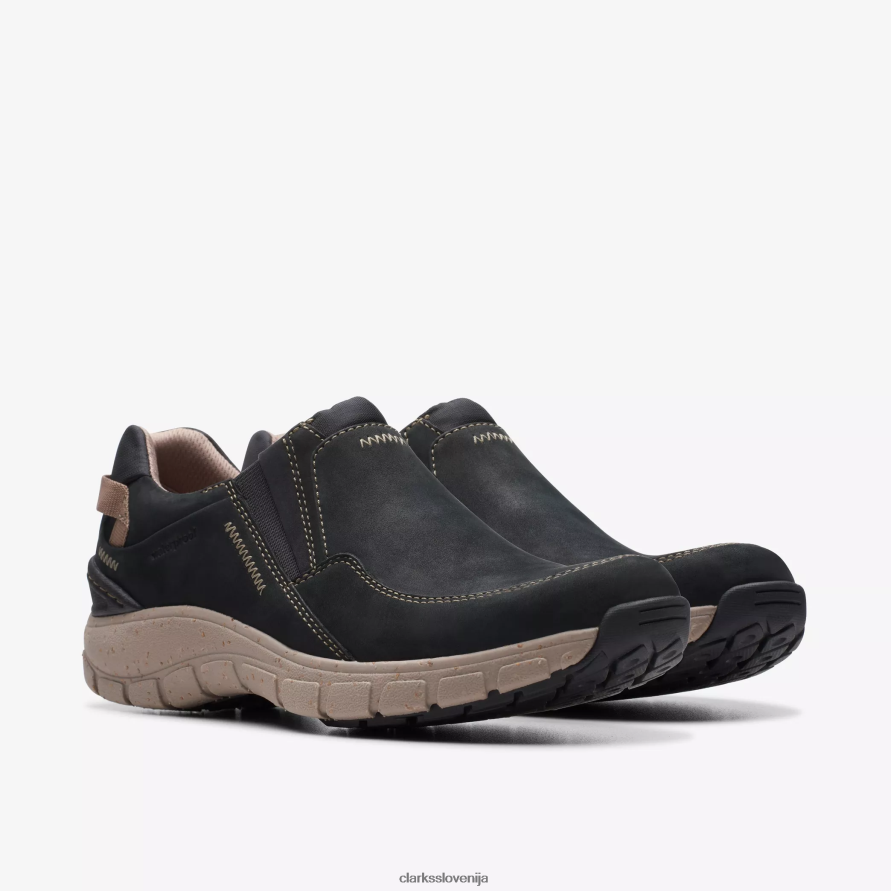 valovni plato D0T6P6340 črni nubuk Clarks