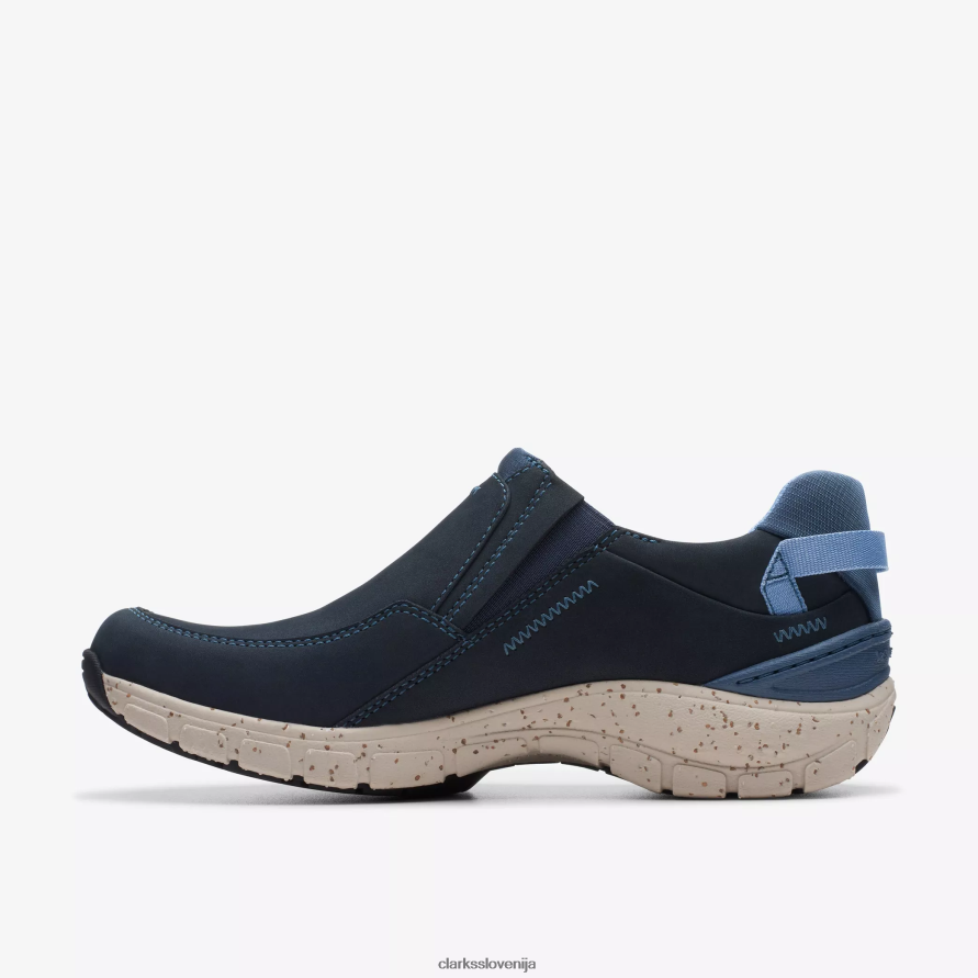 valovni plato D0T6P6341 mornarski nubuk Clarks