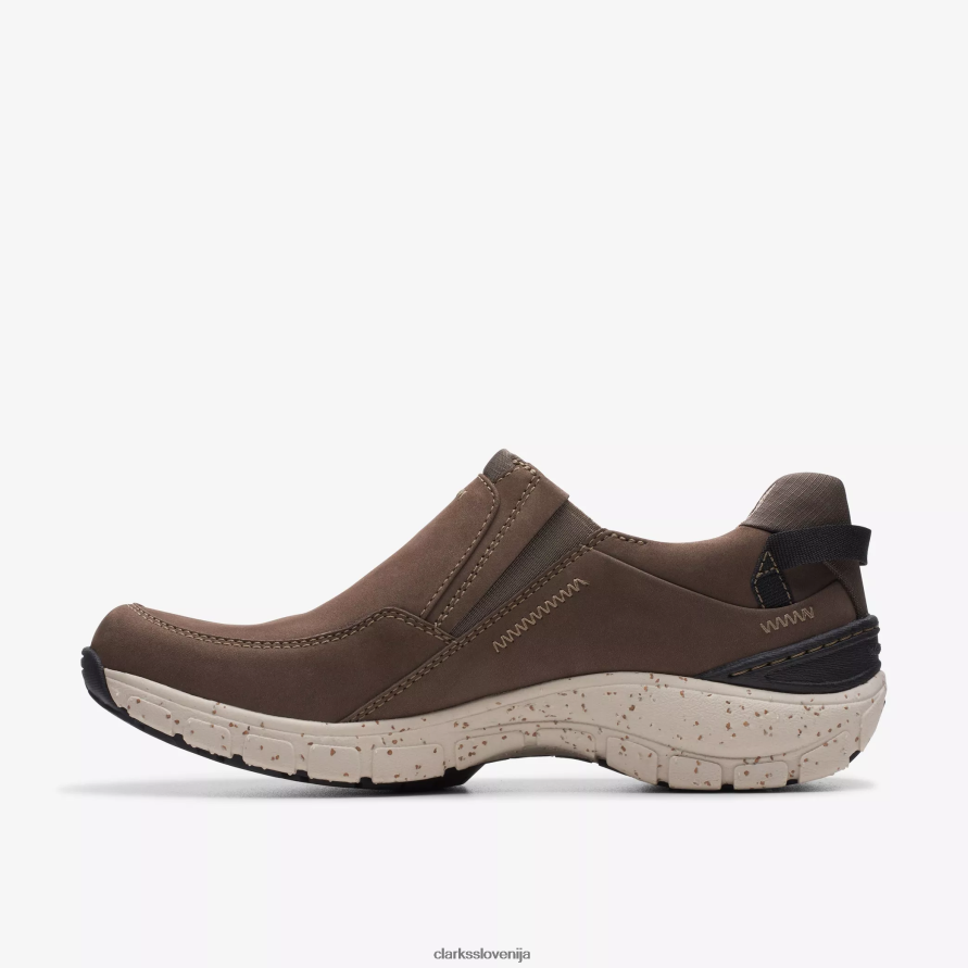 valovni plato D0T6P6342 taupe nubuk Clarks