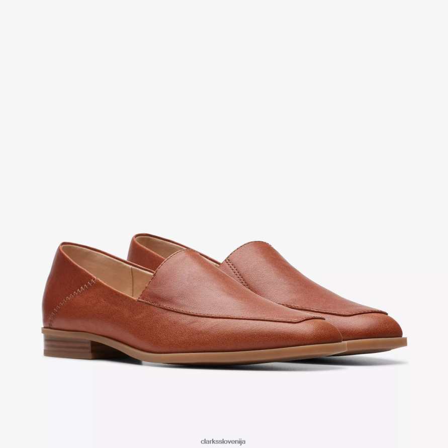 sarafina freva D0T6P6188 temno rjavo usnje Clarks