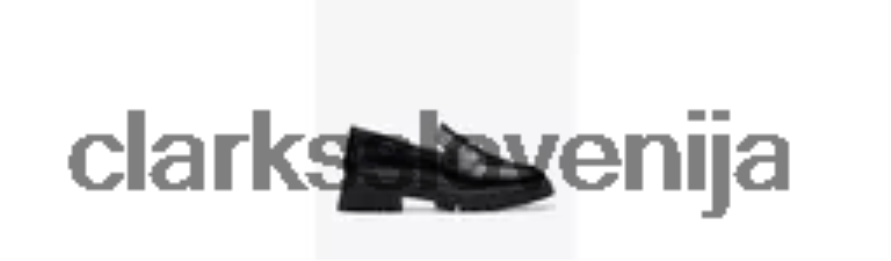 stayso edge D0T6P6200 črno usnje Clarks