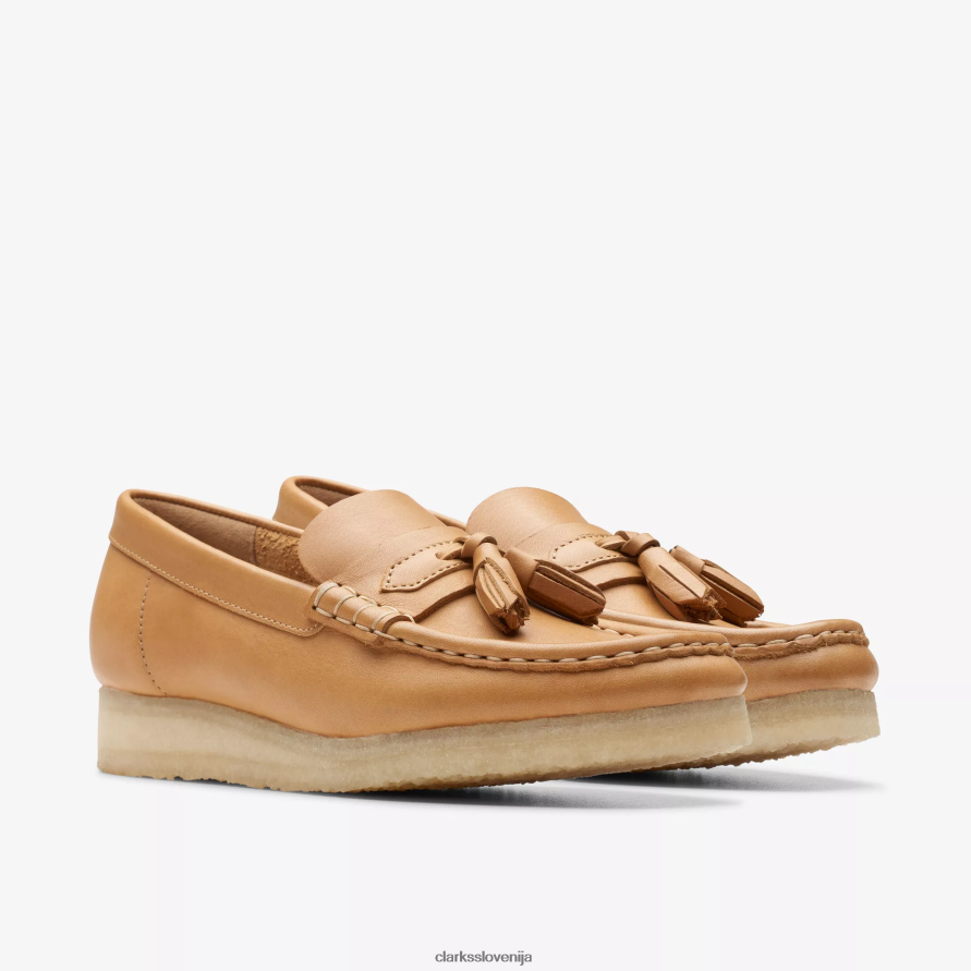 wallabee loafer D0T6P6240 srednje rumeno usnje Clarks